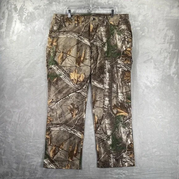 Under Armour Pants mens 40x30 Loose Fit Hunting Realtree Camo Xtra Field Outdoor - Picture 1 of 13